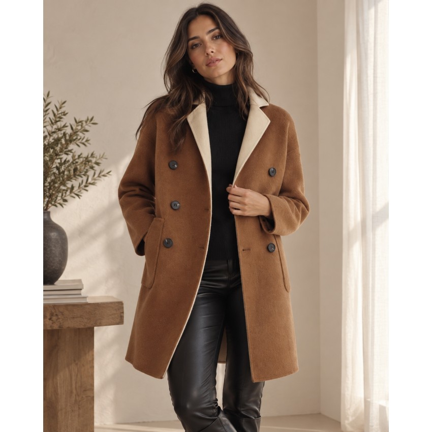 CHAQUETON REVERSIBLE MARRON ALEXS