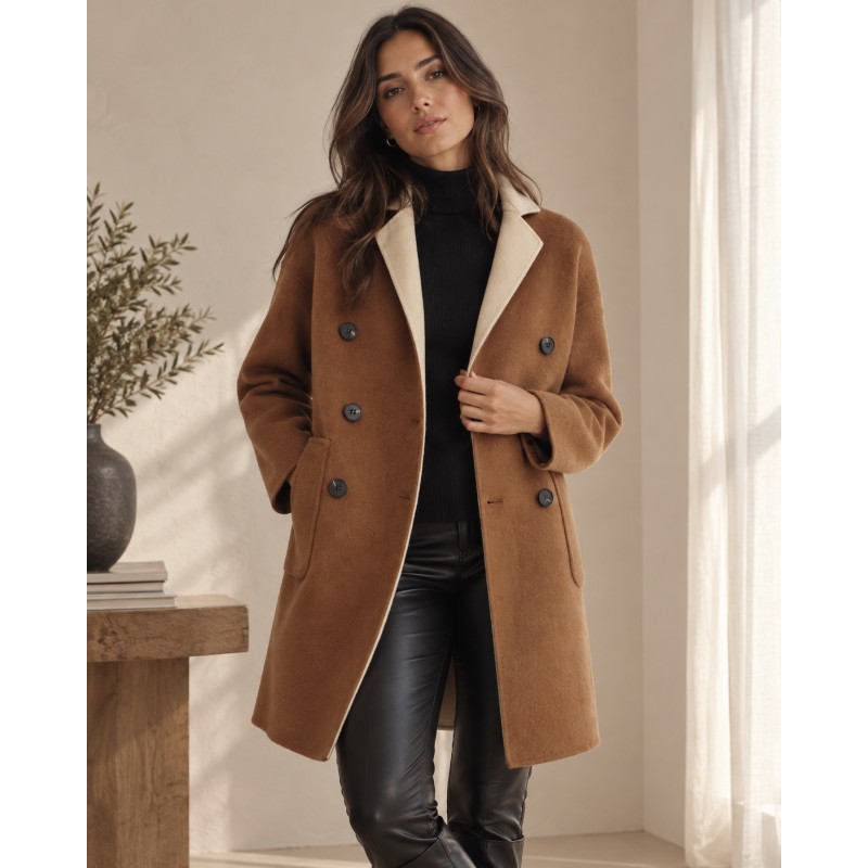 CHAQUETON REVERSIBLE MARRON ALEXS