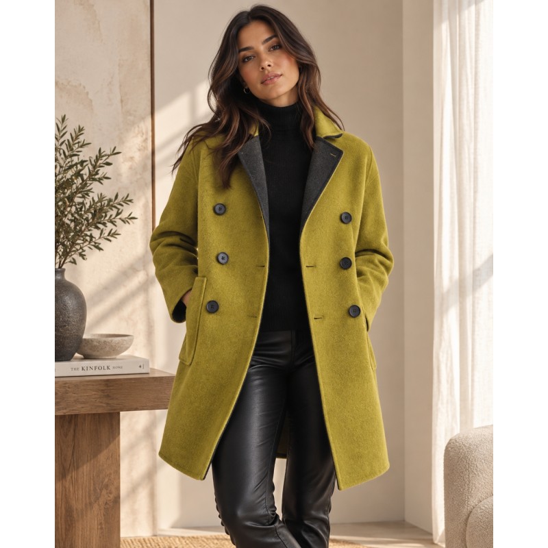 CHAQUETON REVERSIBLE PISTACHO ALEXS