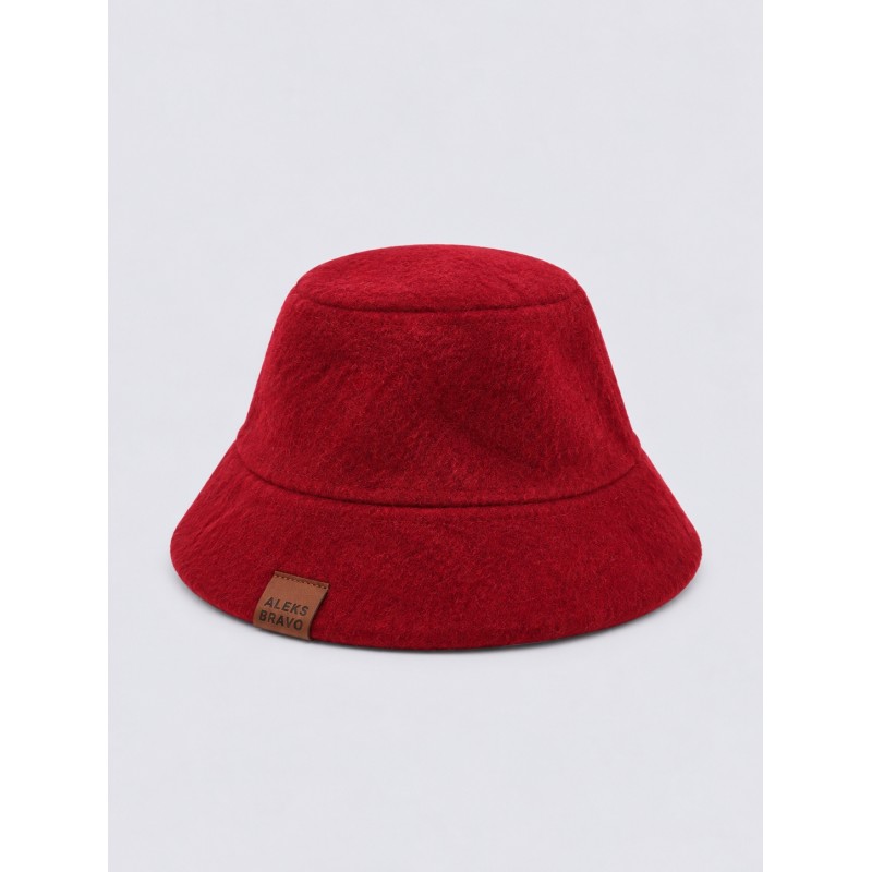 GORRO REVERSIBLE LANA BURDEOS