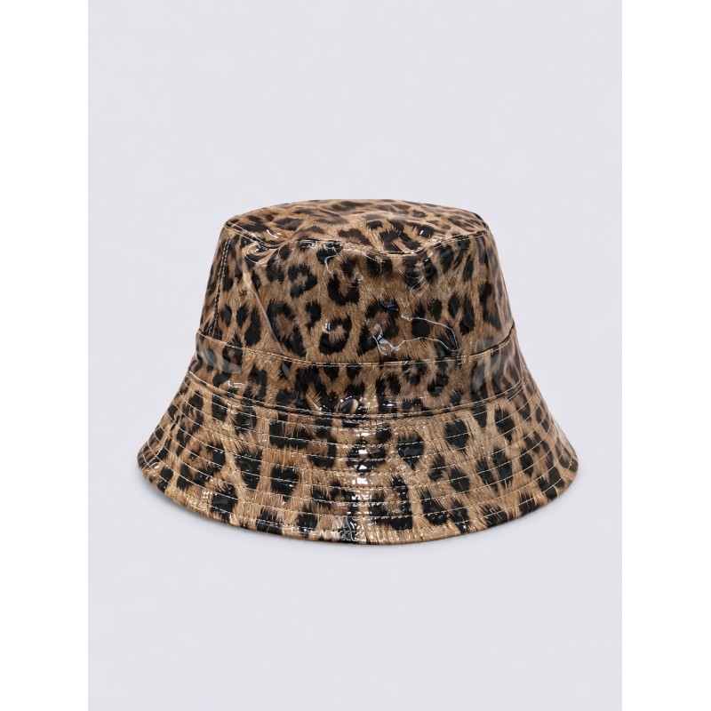 GORRO LLUVIA REVERSIBLE LEOPARDO