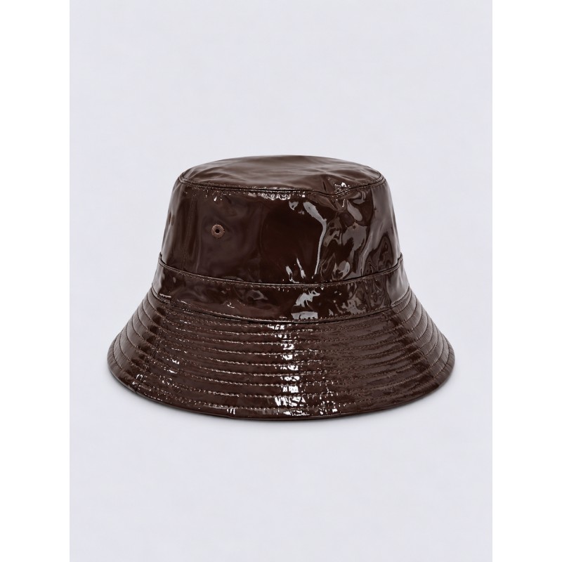 GORRO LLUVIA REVERSIBLE MARRON