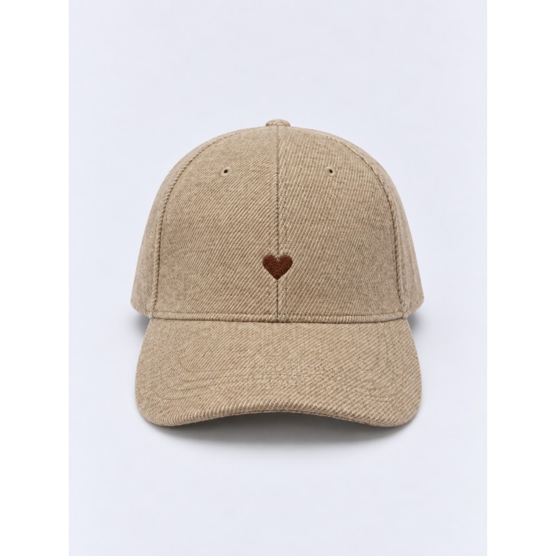 GORRA LISA BEIGE