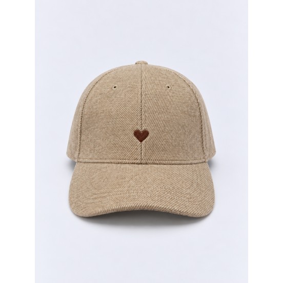 GORRA LISA BEIGE