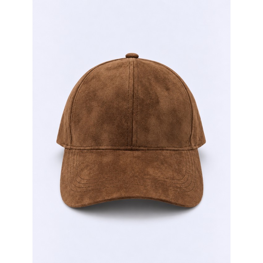 GORRA LISA MARRON