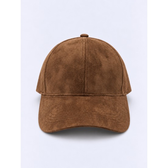 GORRA LISA MARRON