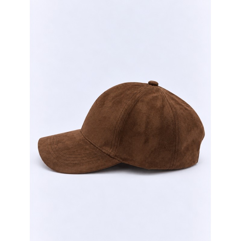 GORRA LISA MARRON