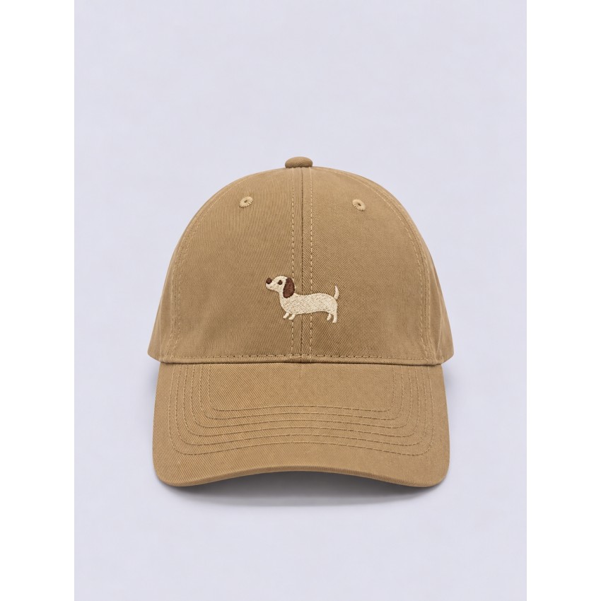 GORRA PERRITO BEIGE