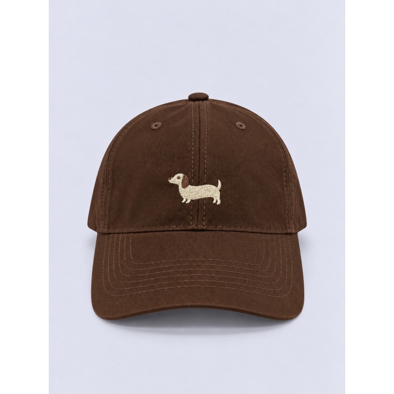 GORRA PERRITO MARRON