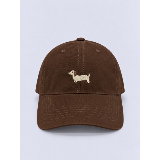 GORRA PERRITO MARRON