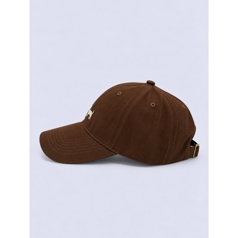 GORRA PERRITO MARRON