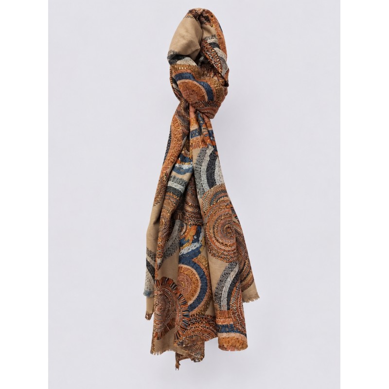 PASHMINA KLIMT CAMEL