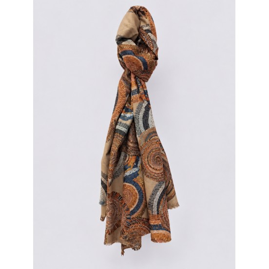 PASHMINA KLIMT CAMEL