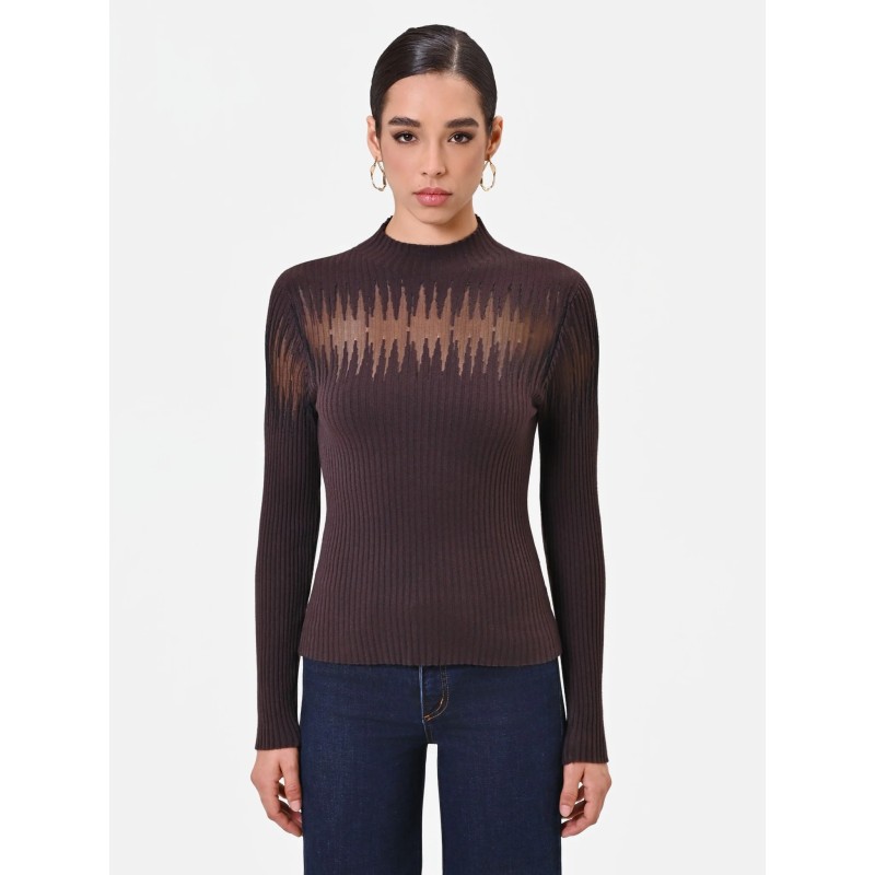 JERSEY MARRON TUL