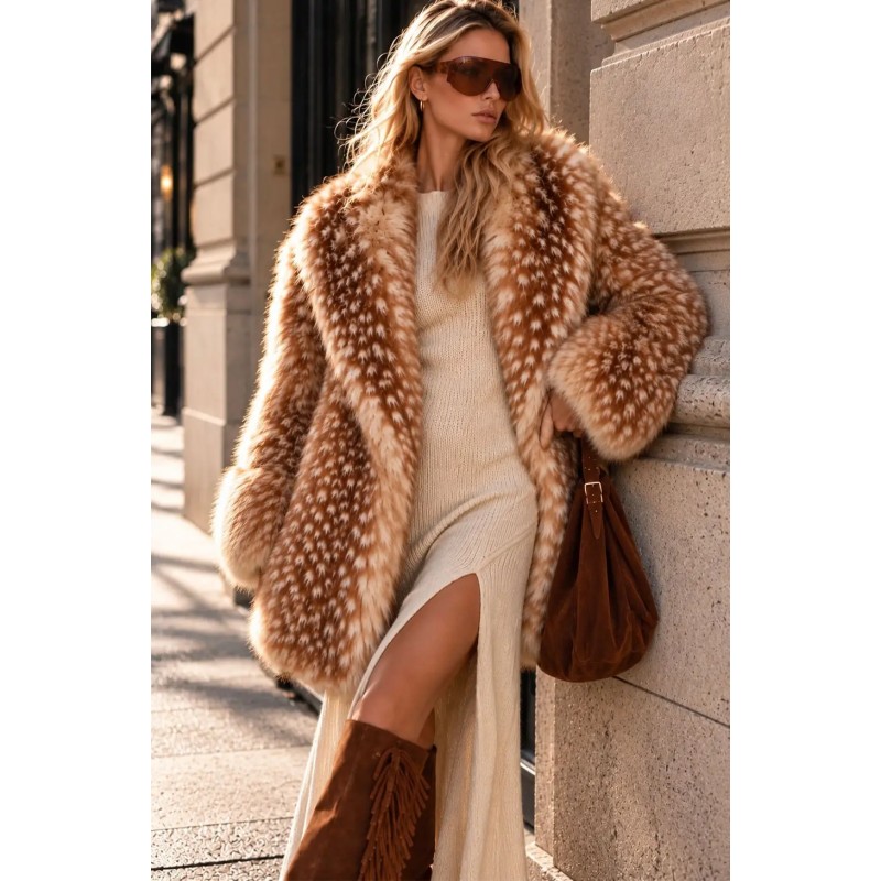 BAMBIE FAUX FUR COAT FETICHE SUANCES