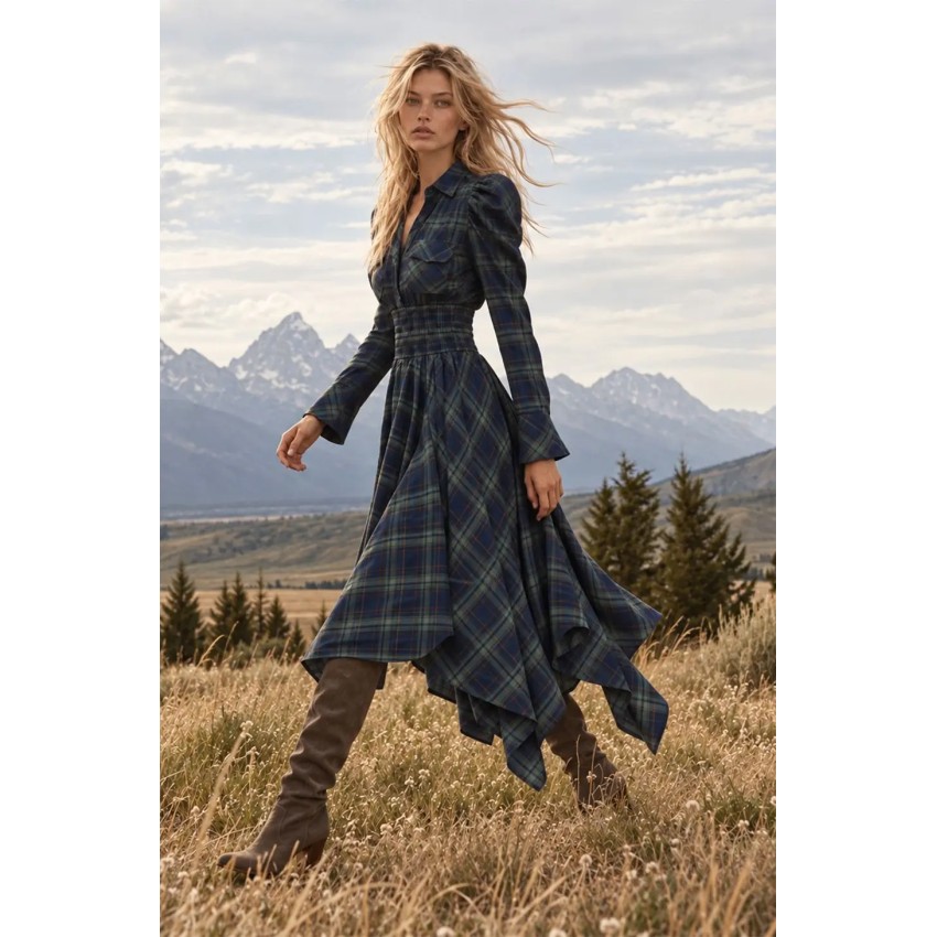 VESTIDO HIGHLAND DRESS BY FETICHE SUANCES